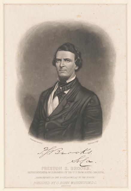 photgraph of preston brooks