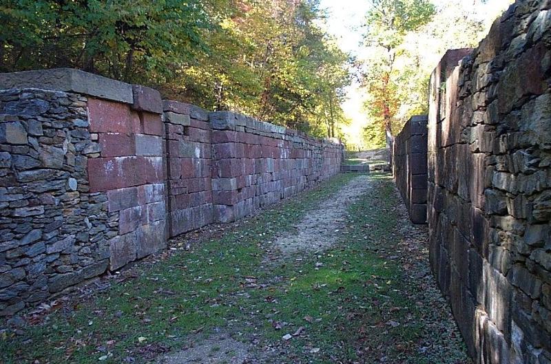 The Patowmack Company built five locks, leftovers of the system remain to this day.