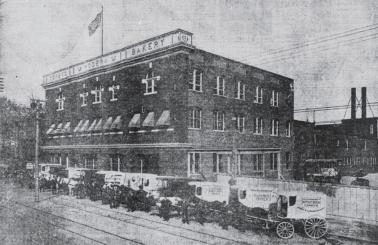 Corby Baking Company, 1906 “The Washington Times. (Washington [D.C.]) 1902-1939, January 28, 1906, Greater Washington Edition, Image 12.” 1906, January 28, 1906. http://chroniclingamerica.loc.gov/lccn/sn84026749/1906-01-28/ed-2/seq-12/.