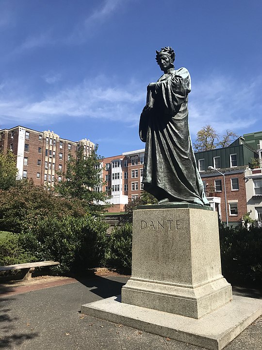 Dante Alighieri Statue (Source: Wikipedia)