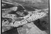Greenbelt amidst construction, 1937 (Credit: LOC)