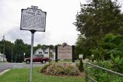 Tinner Hill marker in Falls Church. (Credit: Jacob Kaplan)