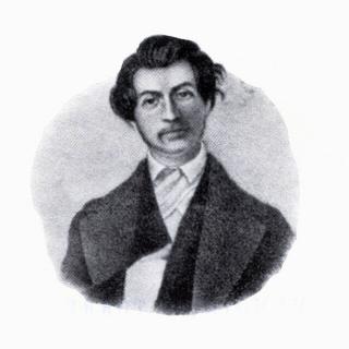 Sketch of Charles Torrey from the front of his memoir, with the line "Yours for the slave." Source: Wikimedia Commons