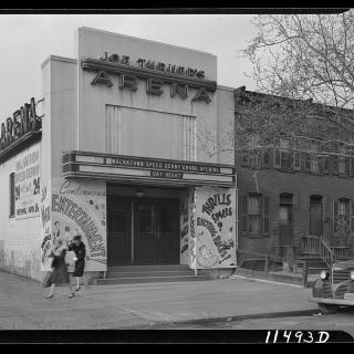 The outside of Joe Turner's Arena promoting a walkathon