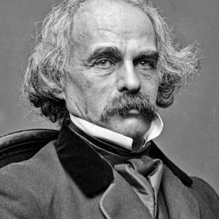 Headshot of Nathaniel Hawthorne c.1860. (Credit: Matthew Brady, Library of Congress via Wikimedia Commons)