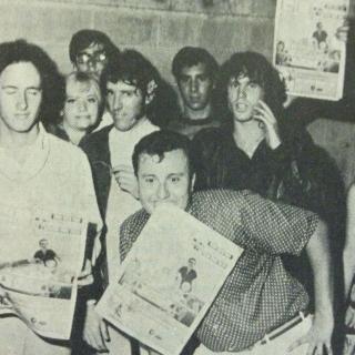 The Doors with DeeJay Jack Alix (Photo source: Clinton Star Ledger)