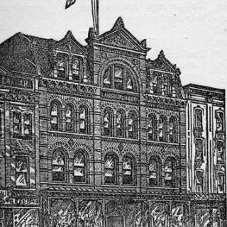 “Lansburgh's Department Store - Washington DC - Adolf Cluss” (Photo Source: Wikimedia Commons) https://commons.wikimedia.org/wiki/File:Lansburgh%27s_Department_Store_-_Washington_DC_-_Adolf_Cluss.jpg