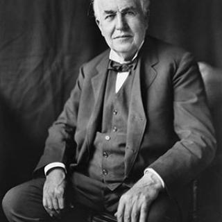 As the nation geared up for World War I, inventor Thomas Edison urged the government to fund and create a laboratory to further research toward national defense. It took a few years, but he finally got his wish. (Photo source: Wikipedia)