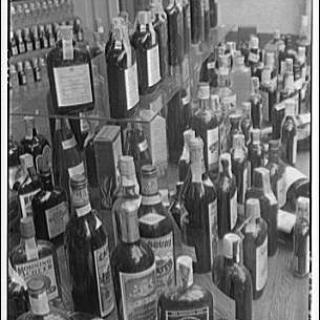 Liquor Bottles in D.C. Around 1920 (Source: Library of Congress, Theodor Horydczak Collection)