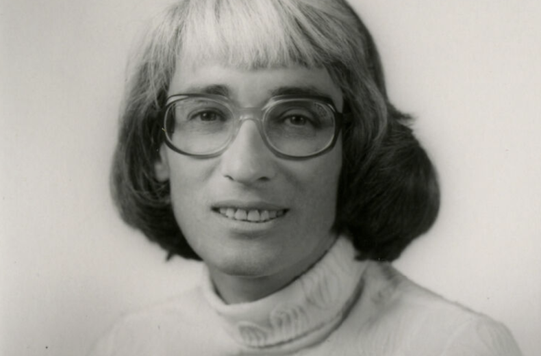 Headshot of Bernice Sandler from 1974. 