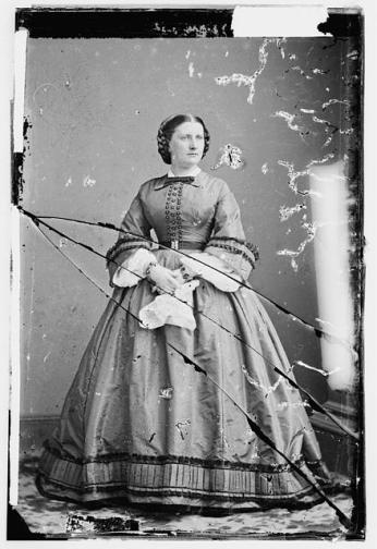 Harriet Lane Johnston, glass negative 