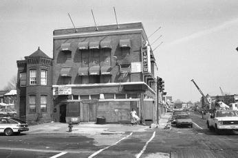 Adair's Inn at 11th and U St., NW, 1987. (Photo courtesy of Michael Horsley)