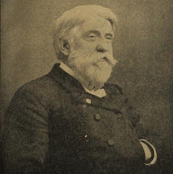 A bust photo of William Breckinridge in his sixties