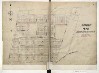 A map of the borders of the Reno neighborhood. (Source: District of Columbia Surveyor Office, Public domain, via Wikimedia Commons)