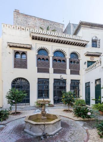 courtyard of the american legation in tangier