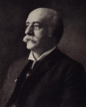 Black and white portrait of Albert Freeman.