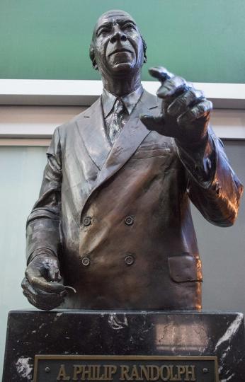 A. Philip Randolph monument, Union Station 