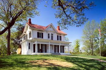 Exterior of the Frederick Douglass National Historic Site (Source: Wikimedia Commons) 