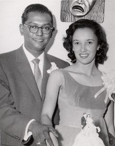Ben and Virginia Ali on their wedding day, 1958 (Photo Source: Ben's Chili Bowl Website)  http://benschilibowl.com/history/