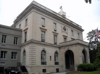 AgnosticPreachersKid. The Brodhead-Bell-Morton Mansion (Also Known as the Levi P. Morton House) Located at 1500 Rhode Island Avenue, N.W., in the Logan Circle Neighborhood of Washington, D.C. June 27, 2008. Own work. https://commons.wikimedia.org/wiki/File:Brodhead-Bell-Morton_Mansion.jpg.