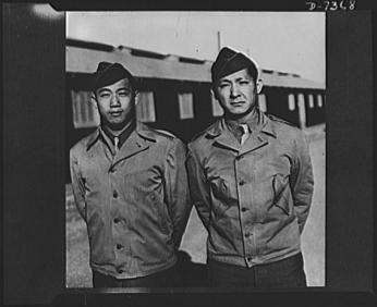 Chinese American soldiers