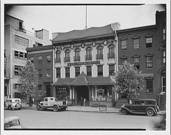 On Leong Chinese merchant association. Store view from H St. I