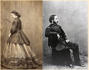 Clara Harris and Major Henry Reed Rathbone (Photo Source: Chicagohistory.org)