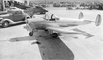 Ercoupe plane. (Source: The Peter M. Bowers Collection/The Museum of Flight) Ercoupe plane. (Source: The Peter M. Bowers Collection/The Museum of Flight)