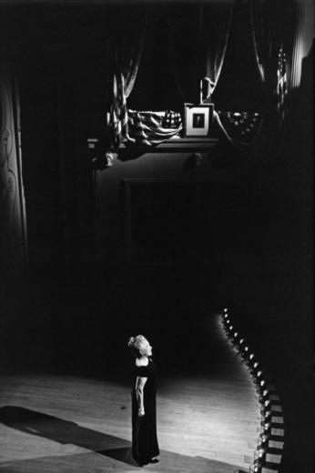 Helen Hayes at Ford's Theatre, January 30, 1968. (Courtesy of Ford's Theatre)