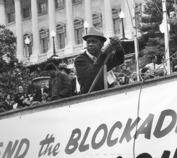 Julius Hobson was as active an activist as you could imagine, but he also collaborated with law enforcement for several years. (Image source: DC Public Library, Washingtoniana Division, Collection 1, Julius Hobson Papers.)