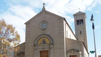 Holy Rosary Church, which was built by Italian immigrants in the early 20th Century. Credit: Farragutful, via Wikimedia Common