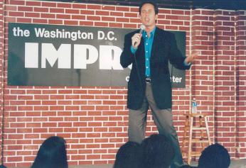 Jerry Seinfeld at the DC Improv. In 2002, Seinfeld dropped by The Improv, virtually unannounced, to film a segment of his movie "Comedian." (Credit: DC Improv Archives) Jerry Seinfeld at the DC Improv. (Credit: DC Improv Archives)