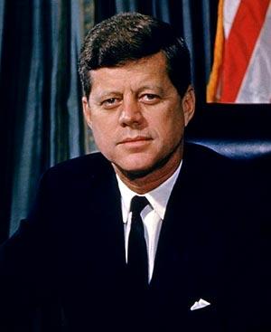 John F. Kennedy photograph by Alfred Eisenstaedt, White House Press Office. (Source: Wikipedia)