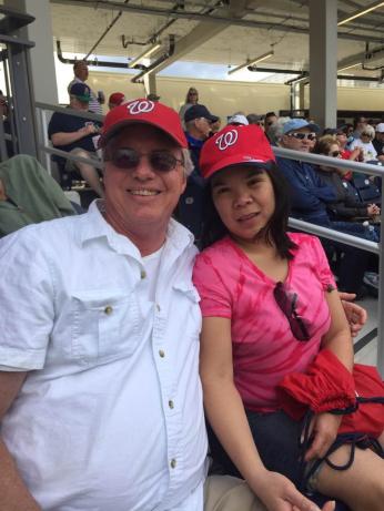 Mark Hornbaker (left) and his wife, Linda. (Photo courtesy of Mark Hornbaker)