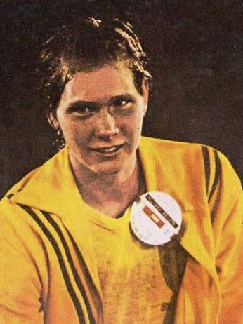 Melissa Belote at the 1972 Olympics. Melissa Belote at the 1972 Olympics.