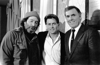 Homeless Advocate Mitch Snyder, Actor Martin Sheen, Mayor Raymond L. Flynn Homeless Advocate Mitch Snyder, Actor Martin Sheen, Boston Mayor Raymond L. Flynn, January 1987 (Source: Boston Mayor's Office, via Wikipedia)