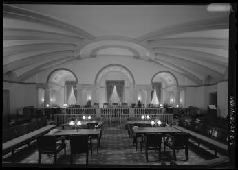 U.S. Capitol, Old Supreme Court Chamber, Intersection of North, South, & East Capitol Streets & Capitol Mall, Washington, District of Columbia, DC Photograph of the Old Supreme Court Chamber