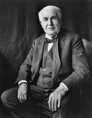 As the nation geared up for World War I, inventor Thomas Edison urged the government to fund and create a laboratory to further research toward national defense. It took a few years, but he finally got his wish. (Photo source: Wikipedia)