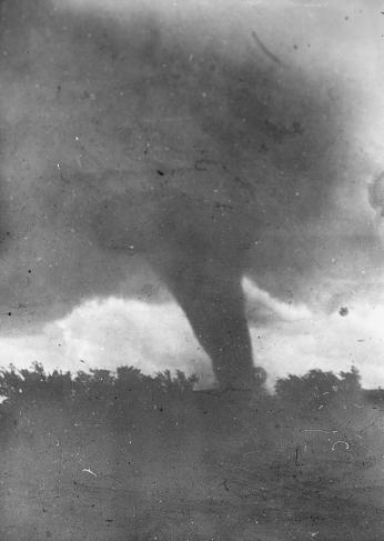 A tornado like this one ripped through the D.C. area on November 17, 1927. (Source: Library of Congress)