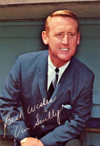 Vin Scully postcard (Photo source: Official Vin Scully website) Vin Scully postcard (Photo source: Official Vin Scully website)