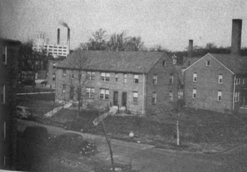 Apartment building from the Carrollsburg Dwellings Apartment building from the Carrollsburg Dwellings