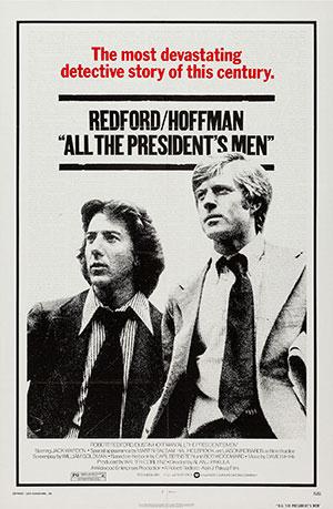 Movie poster for All The President's Men