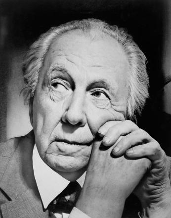 Portrait of Frank Lloyd Wright