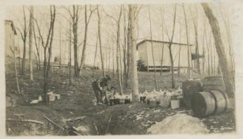 Photograph showing the mystery location of the 'Hades' pit in future Spring Valley neighborhood, where World War I munitions were buried after the war's end. (source: U.S. Army Corps of Engineers) photograph showing the mystery location of the 'Hades' pit in future Spring Valley neighborhood, where World War I munitions were buried after the war's end. (source: U.S. Army Corps of Engineers)