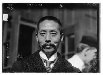 Tokyo Mayor Yukio Ozaki, who sent cherry trees to Washington — twice. (George Grantham Bain Collection, Library of Congress)