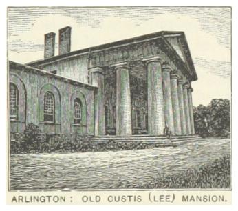 Exterior of Arlington House (Source: Wikimedia Commons)