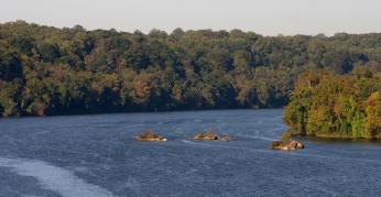 View of Three Sisters Islands from Key Bridge