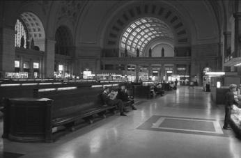 Union Station in 1963, prior to a botched 1970s repurposing that nearly destroyed the building. Credit: National Archives