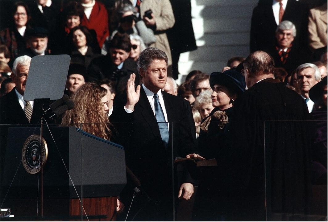 Bill Clinton Inauguration 1993 (Source: Wikipedia) Bill Clinton Inauguration 1993 (Source: Wikipedia)