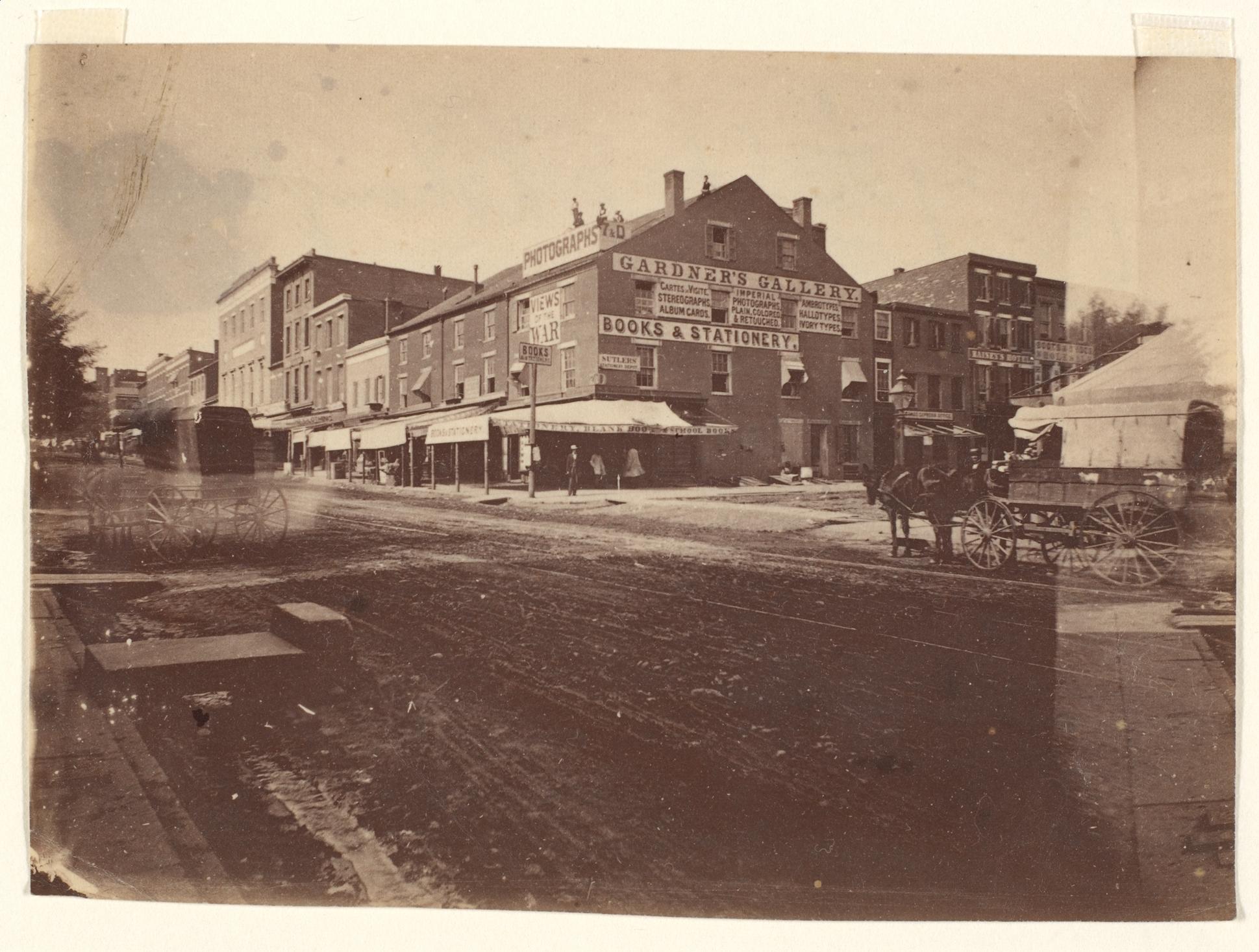 View of 7th and D Streets NW